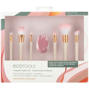 Набор кистей для макияжа Ecotools, завернутый в светящиеся, ограниченный выпуск, 7 предметов ecotools