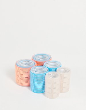 Набор керамических бигуди (8 штук)-Бесцветный Kitsch