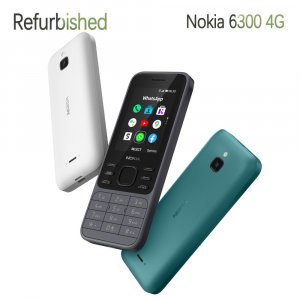 Восстановленный Оригинальный 6300 4G (2021) Мобильный телефон LTE Nokia