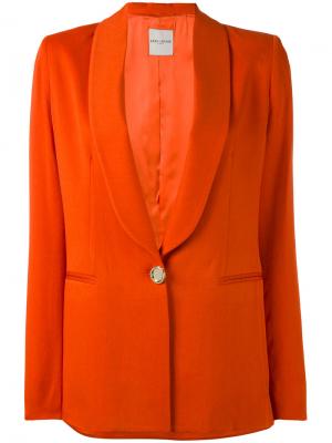 Классический пиджак Each X Other. Цвет: жёлтый и оранжевый