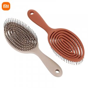 Xinzhi Расслабляющая эластичная массажная расческа Портативная щетка для волос Волшебные щетки Расчески головы Xiaomi