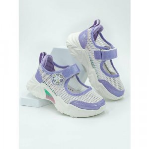 Туфли , размер 31, фиолетовый, белый FESS. Цвет: белый/фиолетовый