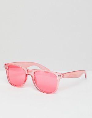 Розовые солнцезащитные очки -Розовый 7X