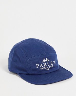 Темно-синяя 5-панельная кепка Sports Club-Темно-синий Parlez
