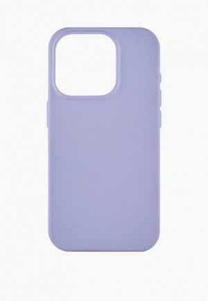 Чехол для iPhone uBear 15 Pro  Capital Case , MagSafe совместимый, натуральная кожа,. Цвет: фиолетовый