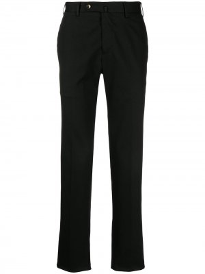Узкие брюки строгого кроя Pt01. Цвет: черный