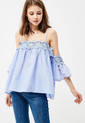Блуза Moni&Co. Цвет: голубой