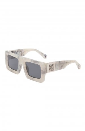Солнцезащитные очки Off-White. Цвет: бежевый