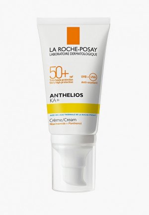 Крем для лица La Roche-Posay солнцезащитный ANTHELIOS 100 KA+ SPF50+, 50 мл. Цвет: белый