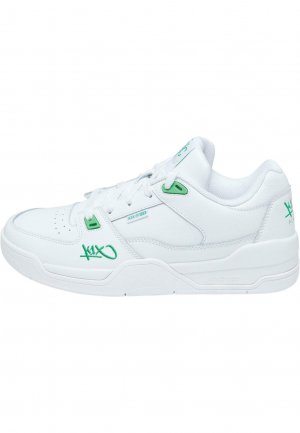 Низкие кроссовки , бело-зеленый K1X