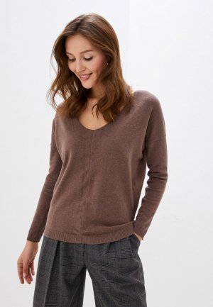 Пуловер Vilatte. Цвет: коричневый