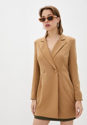 Пиджак TrendyAngel. Цвет: коричневый