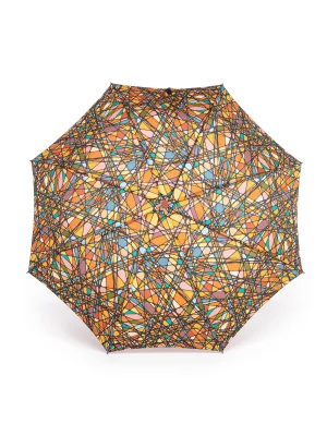 Зонт складной женский автоматический 23816 оранжевый ZEST