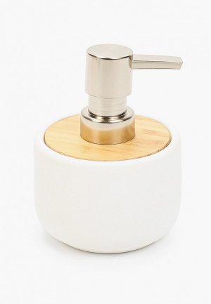 Дозатор для мыла Ridder Fancy, 12х10 см. Цвет: белый