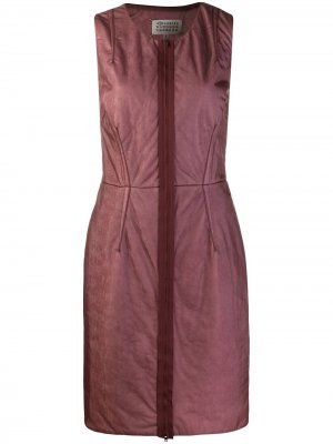 Короткое платье прямого кроя Maison Martin Margiela Pre-Owned. Цвет: красный