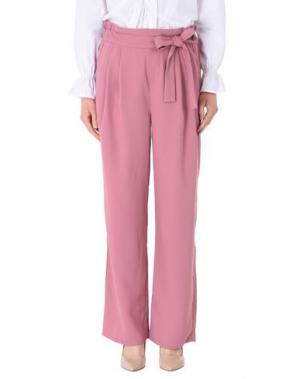 Повседневные брюки MbyM. Цвет: пастельно-розовый