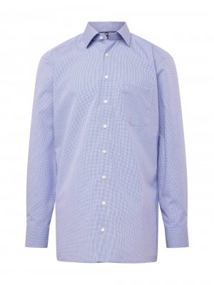 Рубашка на пуговицах стандартного кроя, дымчатый синий OLYMP