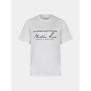 Футболка Classic T-Shirt, размер XL, белый Martine Rose. Цвет: белый