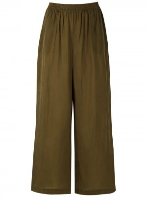 Укороченные брюки широкого кроя Osklen. Цвет: зеленый