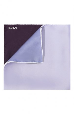 Шелковый платок Lanvin. Цвет: фиолетовый