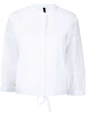 Поплиновая куртка-рубашка Sara Lanzi. Цвет: белый