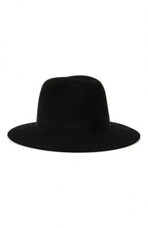 Шерстяная шляпа Dolce & Gabbana. Цвет: чёрный