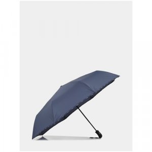 Мини-зонт , синий FERRE Milano. Цвет: синий