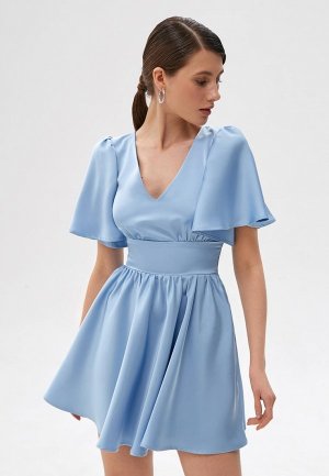 Платье Moscovite. Цвет: голубой