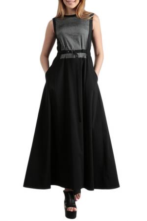 Платье Энсо. Цвет: черный