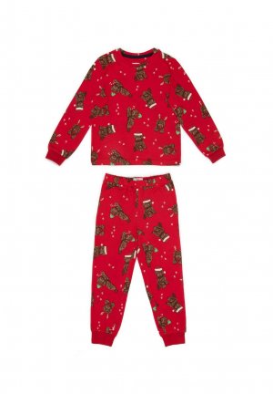 Пижама Christmas Ollie Print Set , красный Chelsea Peers