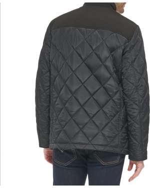 Пальто Melton Wool Multipocket Field Coat, угольный Cole Haan