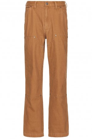 Брюки Double Front Ducks, цвет Stonewashed Brown Duck Dickies