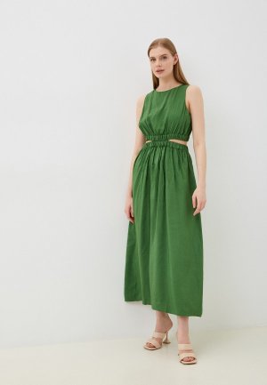 Платье Perspective. Цвет: зеленый