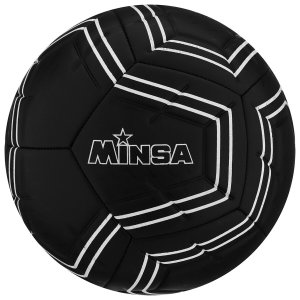 Мяч футбольный minsa, tpe, машинная сшивка,12 панелей, размер 5 MINSA