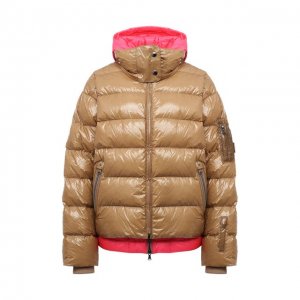 Утепленная куртка Bogner. Цвет: бежевый