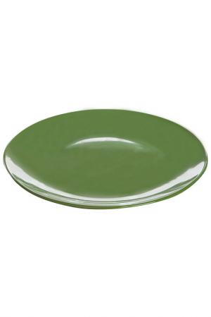 Тарелка обеденная SANGO. Цвет: зеленый