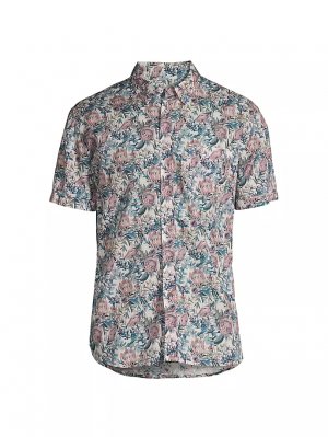 Рубашка свободного кроя Monaco с цветочным принтом , мультиколор Rails