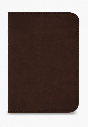 Обложка для паспорта Reconds. Цвет: коричневый