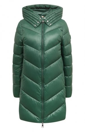 Утепленная куртка BOSS. Цвет: зелёный