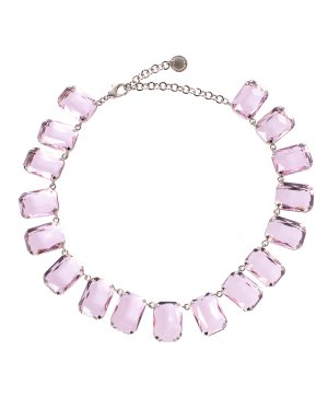 Ожерелье Marina Fossati. Цвет: серебряный+розовый