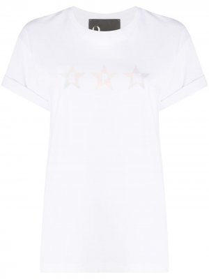 Рубашка с принтом и логотипом 8pm. Цвет: белый