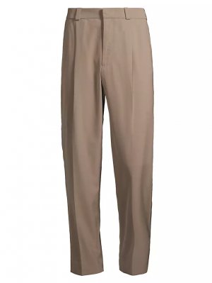 Костюмные брюки из смесовой шерсти Jantiber , серый Acne Studios