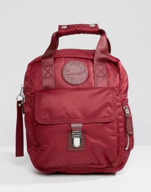 Красный рюкзак Dr Martens. Цвет: красный