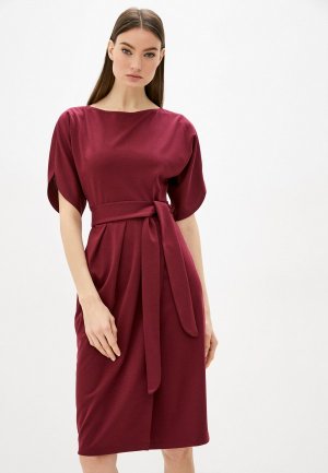 Платье Milana Janne. Цвет: бордовый