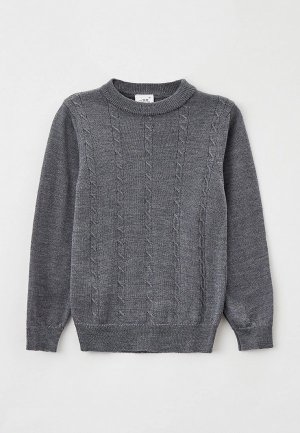 Джемпер Wool&Cotton. Цвет: серый
