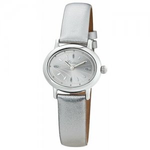 Женские серебряные часы «Аврора» 74100.224 Platinor