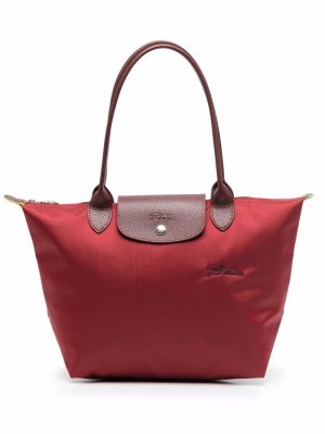 Большая сумка на плечо Le Pliage Longchamp. Цвет: красный