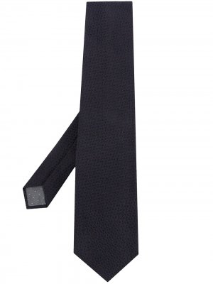 Фактурный галстук 1990-х годов Gianfranco Ferré Pre-Owned. Цвет: синий