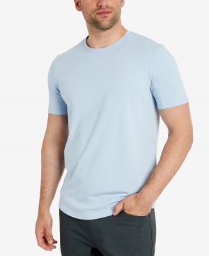 Мужская спортивная футболка с круглым вырезом, светло-синий Kenneth Cole