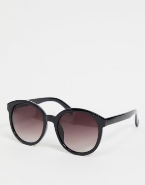 Черные солнцезащитные очки -Черный New Look